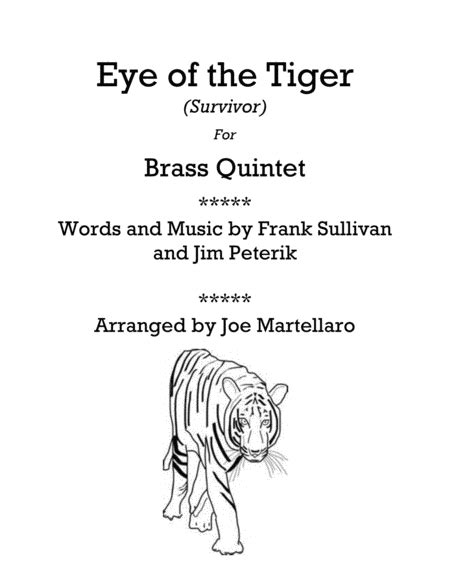 Eye Of The Tiger From Rocky Free Music Sheet