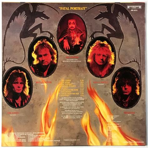 King Diamond Fatal Portrait Lp 1986 Heavy Metal Vinyl Reissue Record