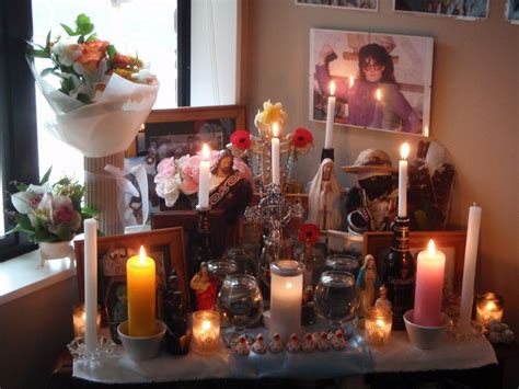 Ancestor Altar Witches Altar Samhain Altar Sacred Garden Spiritual
