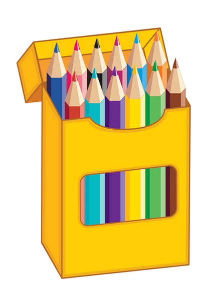 Colored Pencils Clip Art Ideias Para Escola Imagens Infantis Escola
