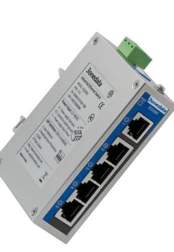 Industrial Unmanaged Din Rail Switches 5 Port Industrial Ethernet
