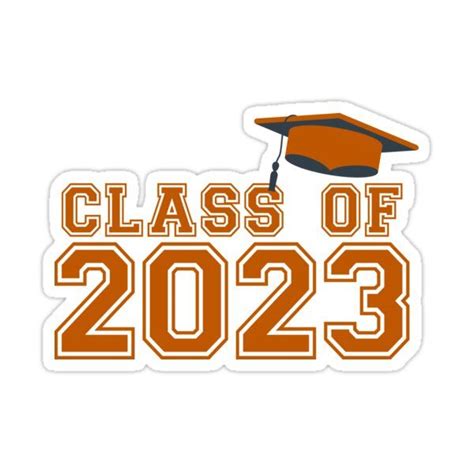 Class Of 2023 Graduation Sticker For Sale By Innovateodyssey In