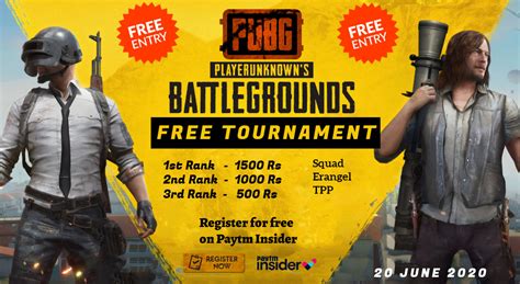 This gives an added advantage to the higher qualifiers, allowing them to rest. PUBG FREE TOURNAMENT