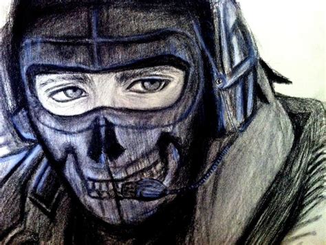 Lt Simon Ghost Riley By Migz7 On Deviantart Call Of Duty Ghosts