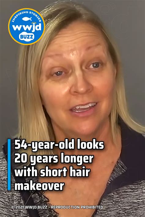 54 Year Old Looks 20 Years Longer With Short Hair Makeover Medium