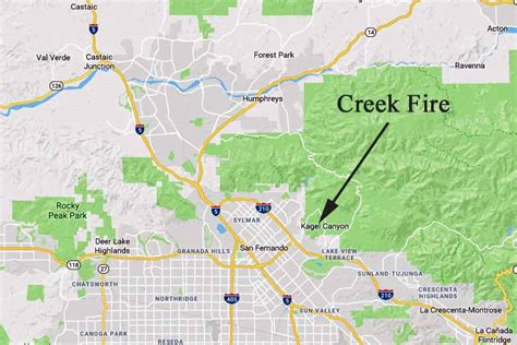 Los Angeles Fire Map