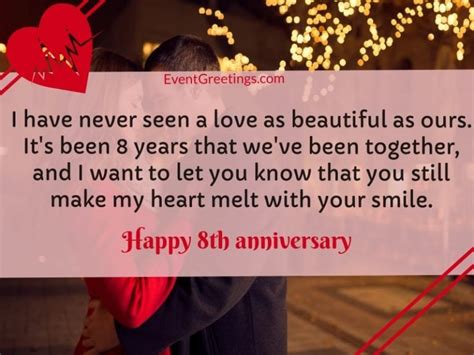 25 Exclusive 8 Year Wedding Anniversary Wishes And Quotes