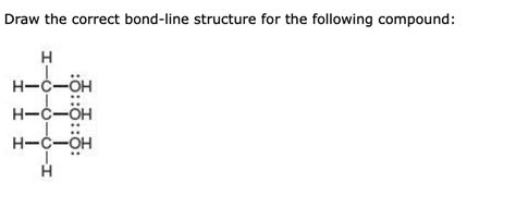 Draw A Bond Line Structure For The Following Compound Pixmob
