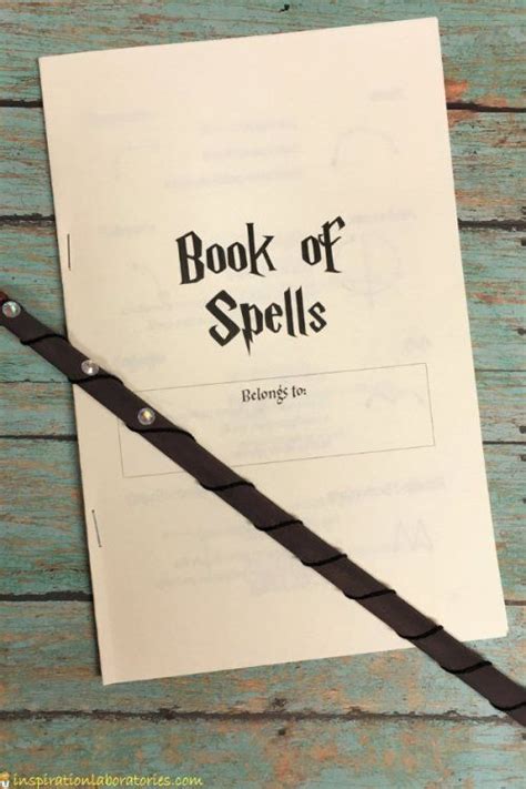 Diy Harry Potter Book Of Spells Harry Potter Printables Harry Potter