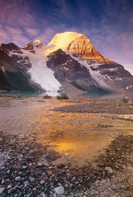Mount Robson And Berg Glacier Mount Robson Prov Park Bc Canada