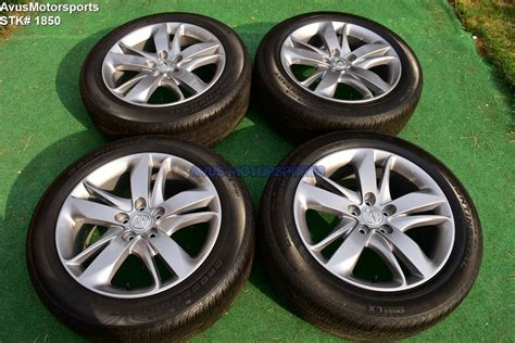 19" Acura RDX OEM FACTORY WHEELS Continental 235/55R19 ...