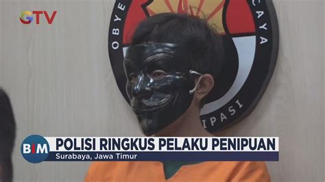 Pelaku Penipuan Pekerja Migran Indonesia Diringkus Di Surabaya Youtube