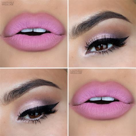 My eyelids are covered in brown shadow, with dark red in the crease. Maryam Maquillage: "Go To" Spring Makeup TUTORIAL + VIDEO