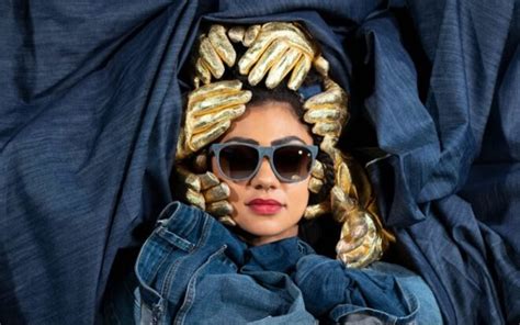 wear jeans on your eyes with these funky sunglasses made of upcycled denim