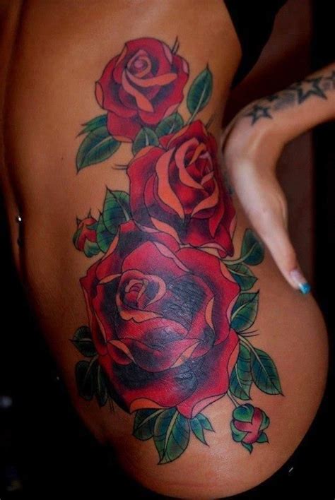 Tiny rose tattoo on the back of the neck. Rose side tattoo... LOVE. | Tattoos | Pinterest ...