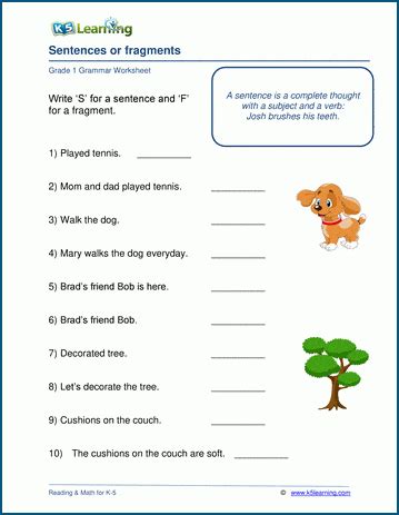 jumbled sentences worksheets  grade  advance worksheet