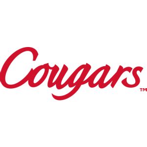 Logo University Of Houston Cougars Red Cougars Fanapeel