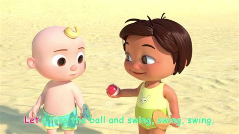 Play Sports Outside At The Beach Song Cocomelon Nursery Rhymes Kids