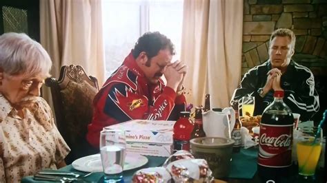 The exact weight that talladega nights acter will ferrell perfers his jesus to be when saying grace. Dear Baby Jesus - YouTube