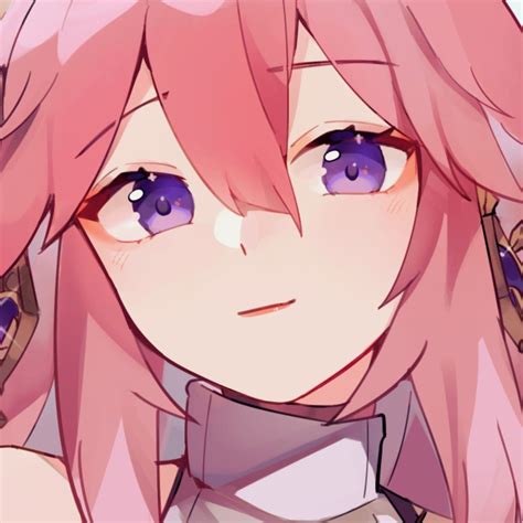 Yae Miko Icon Pfp Cute Anime Profile Pictures Anime Art Character Art