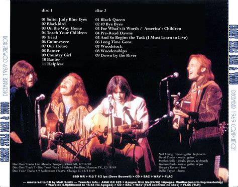 Crosby Stills Nash And Young December 1969 Compilation 1969