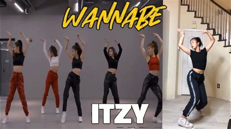 itzy “wannabe” comparison dance cover chorus youtube