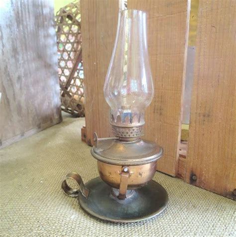 Vintage Copper Kerosene Lantern By Stellar Made In Hong Kong In 1970s