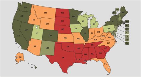 Movement Advancement Project Snapshot Lgbtq Equality By State