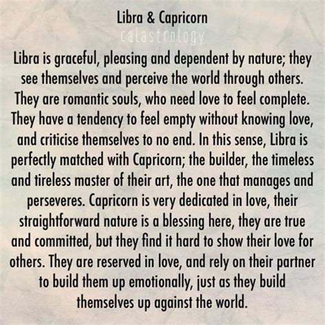 Libra And Capricorn Libra Capricorn Capricorn Relationships Libra Love