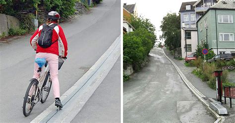 Norway Has The Worlds First Bike Escalator