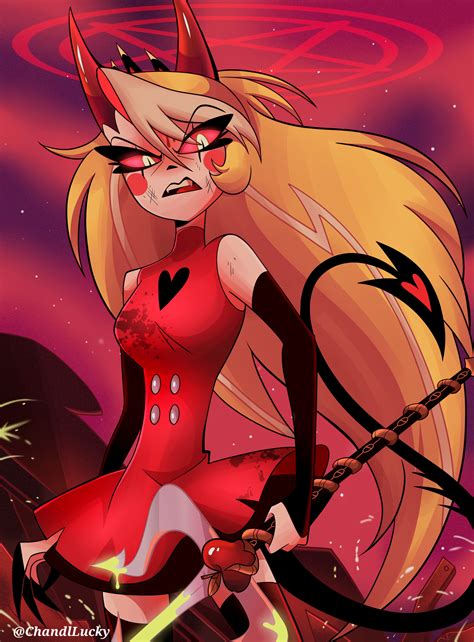 Charlie Morningstar Hazbin Hotel Drawn By Chandllucky Danbooru