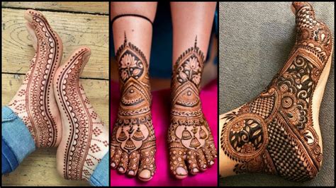 12 simple and beautiful leg mehndi design for all festive season