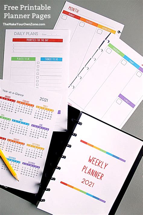 Free Printable Planner Pages 2023 Printable World Holiday