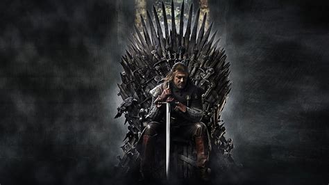 Hd Wallpaper Game Of Thrones Eddard Stark Sean Bean Iron Throne