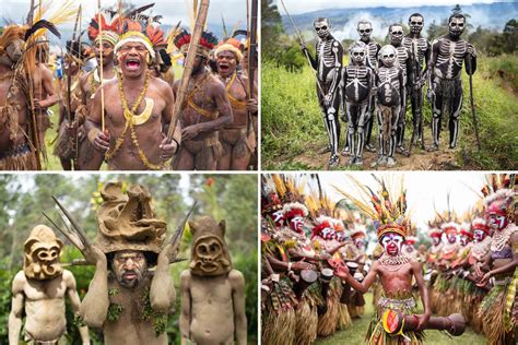 Stunning Photos Show Incredibly Colourful Traditions Of Papua New Guineas ‘barely Contacted Tribes