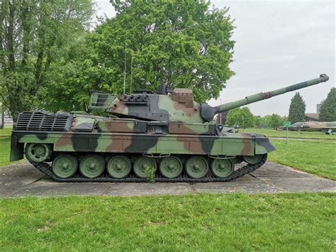 Belgian Leopard 1a5 On Display In The Belgian Army Hq In Evere