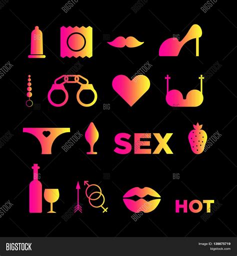 Hot Sex Icons Vector Photo Free Trial Bigstock