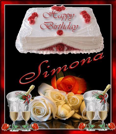 Buon Compleanno Gif Buon Compleanno Simona Animated Picture Codes And