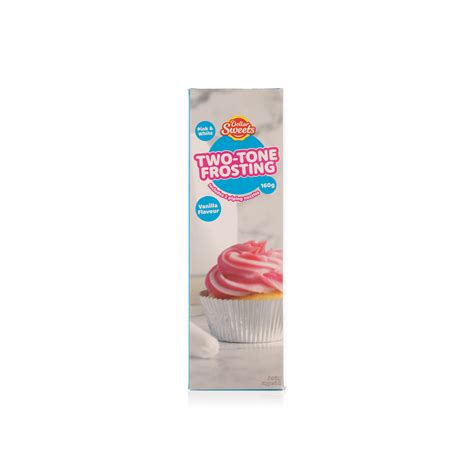 Dollar Sweets Swirl Pink And White Frosting 160g Spinneys Uae