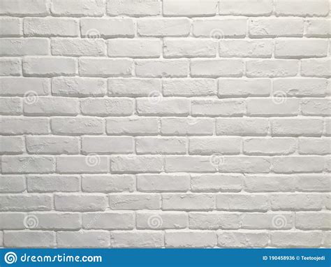 A White Brick Wall Stock Photo Image Of Brick Surface 190458936