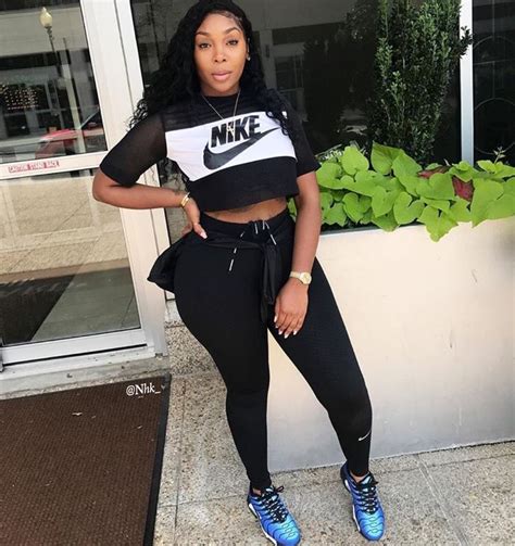 Nike Shoes On Fashion Outfits Black Girl Fashion