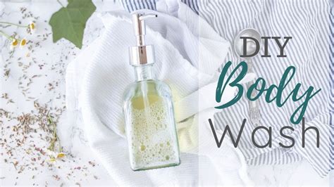 Homemade Body Wash Simple Natural Recipe Youtube