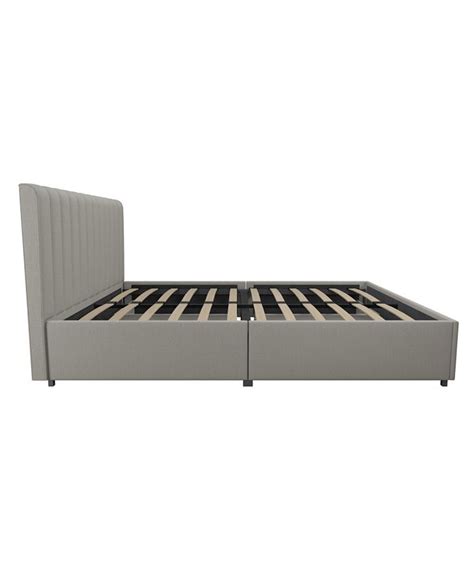 Novogratz Collection Novogratz Brittany Upholstered Bed With Storage