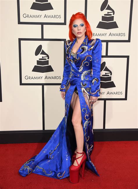 13 february 2011 • 22:17 pm. Lady Gaga - 2016 Grammy Awards in Los Angeles, CA • CelebMafia