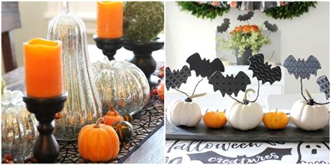 20 Halloween Centerpieces And Table Decorations Diy Ideas