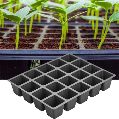 High Strength Seed Trays Deep Seed Tray Seedling Starter Plant Growing