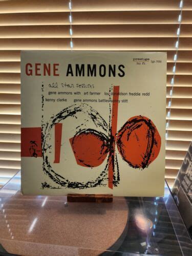 Gene Ammons All Star Sessions 1982 Prestige Ojc 014 Ex Ex