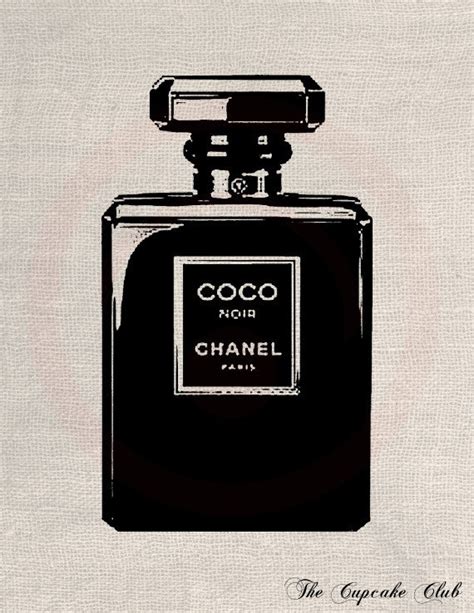 Chanel Perfume Bottle Silhouette Shefalitayal