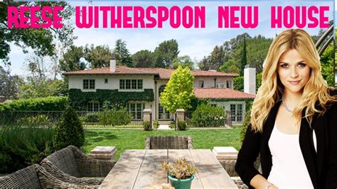 Reese Witherspoon House In La 2017 Youtube