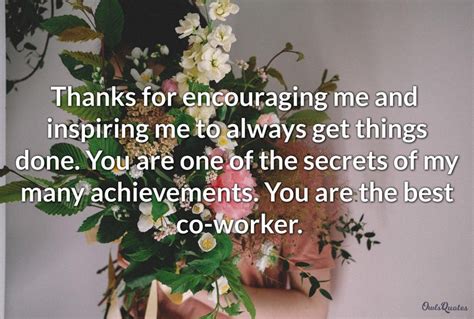 30 Touching Thank You Messages For Colleagues